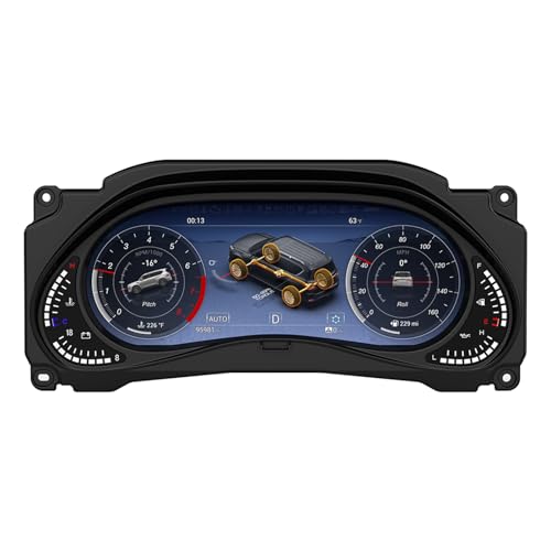 DASHEVO Digital Instrument Cluster Display, 12.3”HD Car Digital Cluster for Nissan Armada 2017-2020,Infiniti QX56 2011-2013,Fast Boot,Plug&Play.