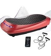 skandika V2500 - Plateforme vibrante oscillante 4D - Design incurvé - 3 Progr. - silencieuse - 3 ...