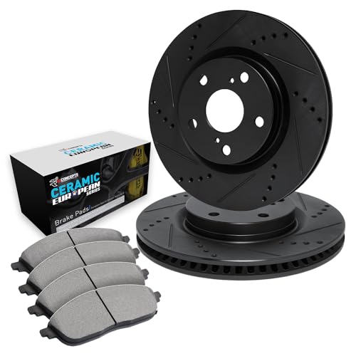 Image of R1 Concepts Rear Brake Kit Fits 2006-2010 Jeep Grand Cherokee
