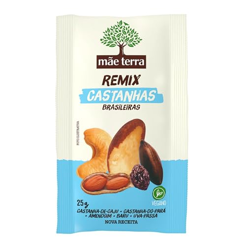 Mãe Terra Mix De Castanhas Remix Castanhas Brasileiras 25G
