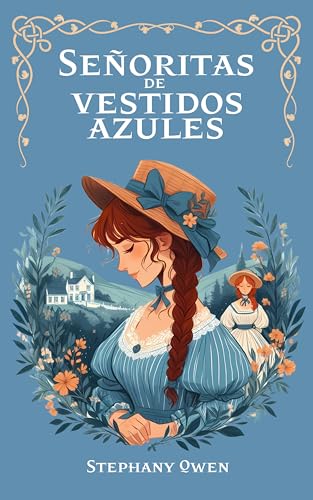 Señoritas de vestidos azules