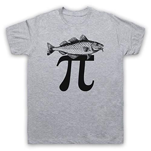 T-shirt Fish Pi Pie Maths idée cadeau original prof de sciences homme