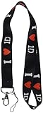 I LOVE ONE DIRECTION Rock Band 2012 Lanyard Keychain Holder for MP3, Cellphones by Micheal Sugar