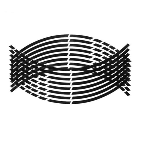 Radaufkleber Motorrad-Radaufkleber 17/18 Zoll Reflektierende Felge Für Triumph Für Trident 660(Style 7)