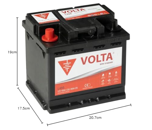 Batería de coche 45Ah Volta L450I para solucionar fallos de arranque 5