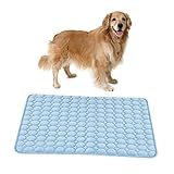 FOMIYES Almohadilla Fresca para Mascotas Almohadilla De Enfriamiento para Perro Almohadilla Autoenfriadora Almohadilla De Enfriamiento para Mascotas Colchonetas para Dormir Estera De Seda
