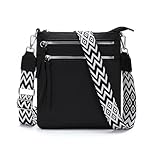 Compact et léger : ce petit sac bandoulière femme avec des dimensions de 22 x 25,5 x 4 cm (8,7 x 10 x 1,6 in) et un poids de seulement 0,32 kg allie ce sac avec style et praticité.