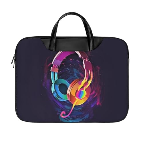 Bolsa para Laptop de 15.6 Pulgadas Impermeable de Cuero miniatura 1