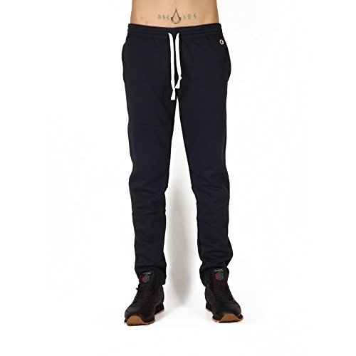 Pantalon Champion slim fit bleu homme taille M coupe droite straight hem