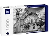 Eglise St. Nikolaus Rosenheim en noir et blanc