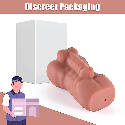 Image of ferch Anal Male Masturbator with Big Anus, 1.2 LB Realistic Butt Masturbator with Plump Hips and Tight Anus for Men Masturbation, Portable Male Sex Toy for Gay Sex