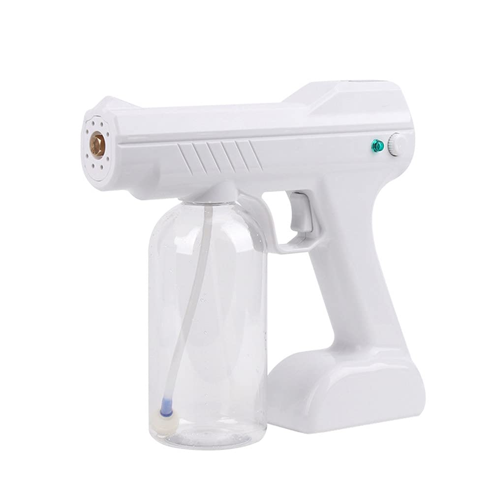 Amazon | ナノポータブルミスト噴霧器 充電式ブルーレイ消毒スプレー