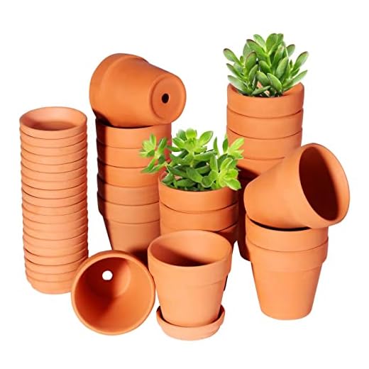 TKSCUSR 3 Inch Terracotta Pots with Saucer-20 Pack，Cactus Terra Cotta Flower Pots with Drainage，Succulent Nursery Clay Pots Great for Plants,DIY Crafts, Wedding Favor