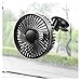 Wying Store 1 sztuk przyssawki Wentylator 12V / 24 V Siedzisko Car Plaski Car Powietrza Wentylator Przenośny Mini Wentylator Samochód Auto Cooler Fan Air Car Fan Akcesoria