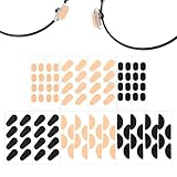 48 Paar weiche Nasenpads für Brillen, 3 Größen selbstklebende Nasenpads, rutschfeste Brillengriffe für Brillen, Sonnenbrillen, weiche Komfortkissen