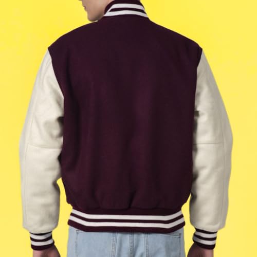 Mens Premium Wool Varsity Jacket Classic Lettermen Style Jackets Multiple Colors Varisty Baseball College Jacket2