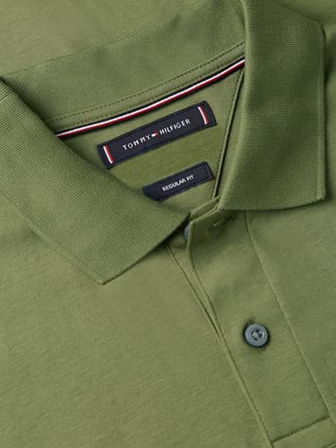 Image of Tommy Hilfiger Mens Short Sleeve Casual Polo Shirts in Regular Fit with Liquid Cotton