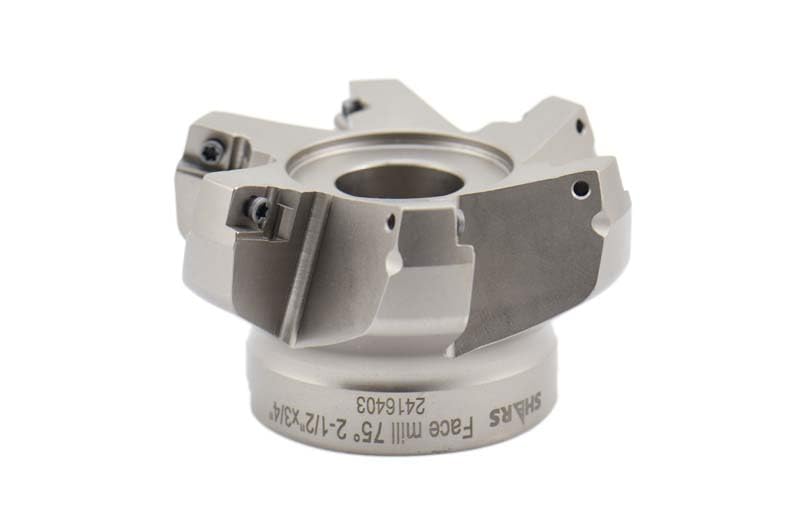 Shars 2.5" 75° Indexable Face Mill use APKT Insert 404-2644 P[