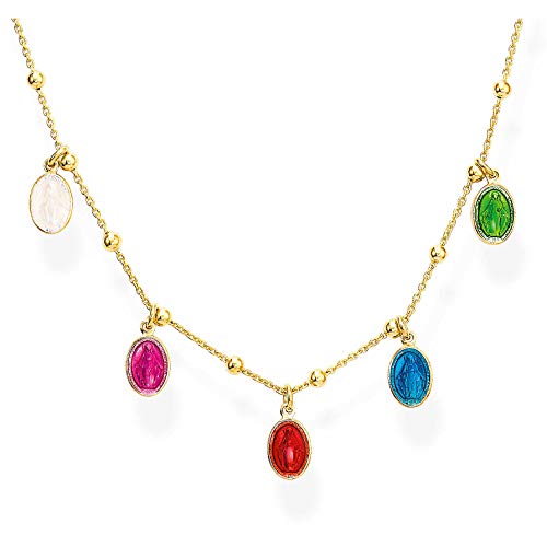 Preisvergleich Produktbild Halskette Amen Frau CLMSG