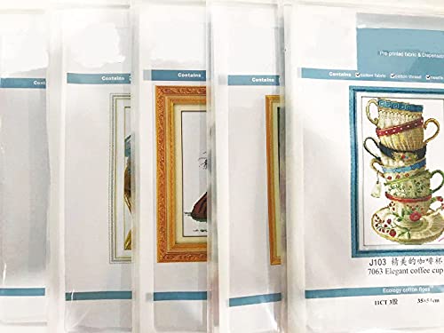 Mondart Cross Stitch Kit A Full Range Of Embroidery Starter Kits For Beginners -Santa Claus (18X27Cm, Printed Cloth 11Ct) #TOP7