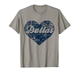 Dallas Heart Texas Gift T-Shirt