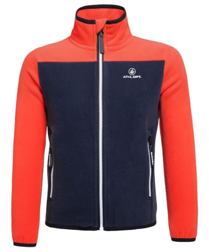 ATHL DPT. Jungen kuschlig-warme Fleecejacke/Übergangsjacke für Outdoor...