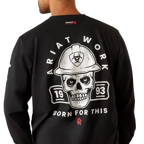 ARIAT Men's Flame Resistant Hardhead T-Shirt4