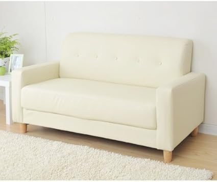 山善(YAMAZEN) カジュアルソファー(幅134)2人掛け fkip.unmul.ac.id