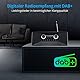 MEDION P85333 Internetradio mit DAB+ (WLAN, UKW, Spotify Connect, Amazon Music, DLNA, USB, Kopfhörer-Anschluss, AUX, Stereo Line-Out Cinch, Sleep Timer) schwarz