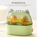 Lawnrden Egg Poachers, Egg Cooker, Electric Rapid Mini Cooker with 2 Cavity for Breakfast Preparation, Auto Shut Off - Image 6