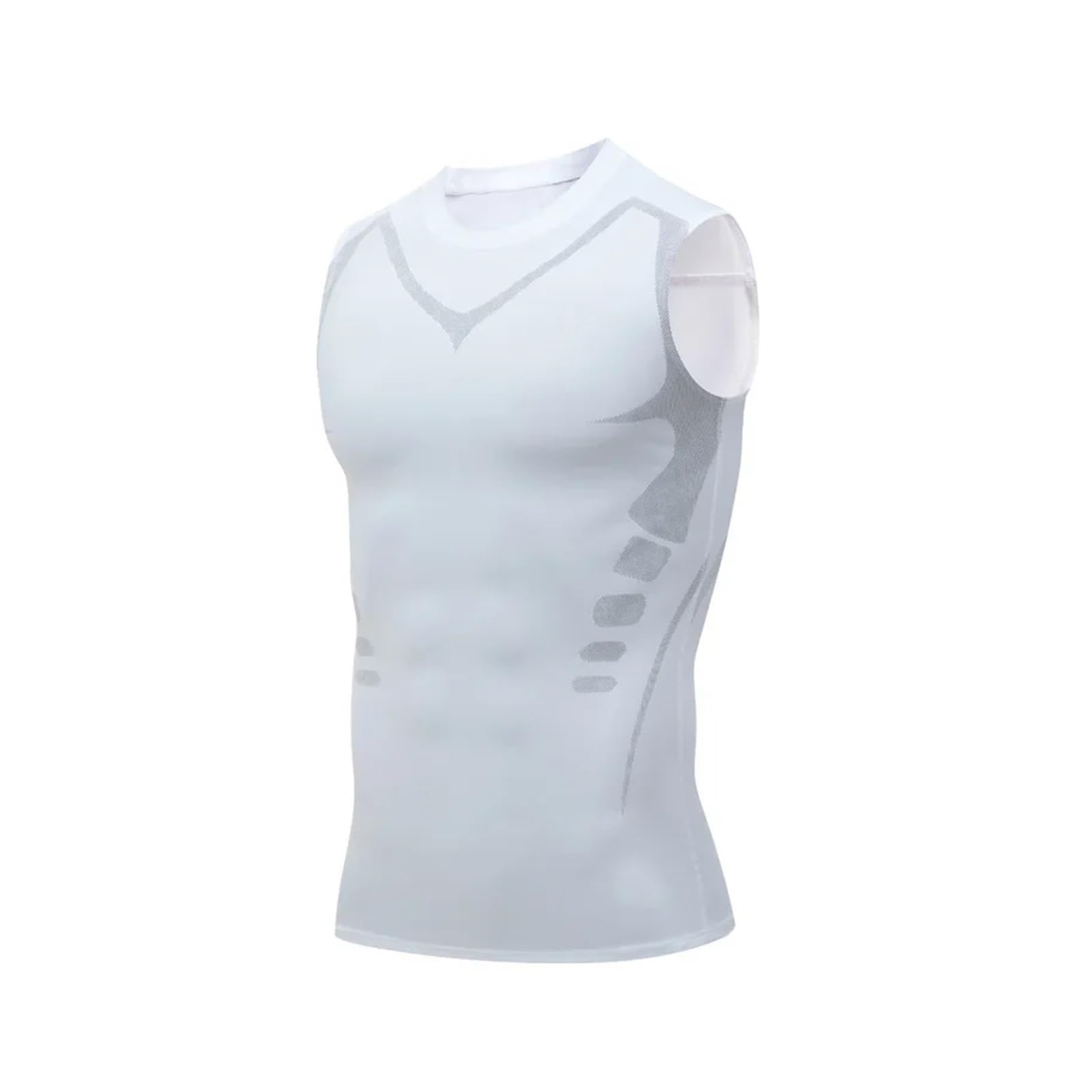 Tops Moldeadores Para Hombre Chaleco moldeador for hombre, chaleco adelgazante, moldeador de cuerpo, camisetas de compresión, camiseta sin mangas, Control de barriga, camisas de Fitness de secado rápi