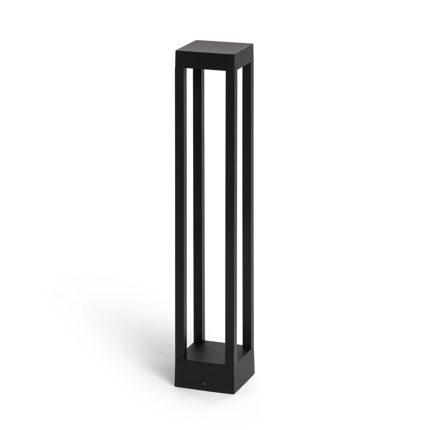 LEDKIA Baliza Exterior LED 7W Superficie Pie 60cm Irlaya 3000K Blanco Cálid