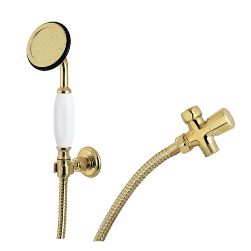 Kit de ducha vintage Kingston Brass KX10202SD latón pulido