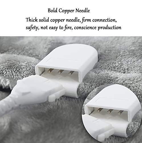 Manta eléctrica individual pequeña JATIBOSH para cama y sofá 3