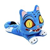 D-emon Hunters Plush Tiger Multi-Purpose Tiger D-emons Hunters Bird Merch Cosplay Costume Dolls (Blue D)