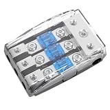 Kunststoff Kfz Eisen 3-Wege Stromverteilerblock, Auto Audio