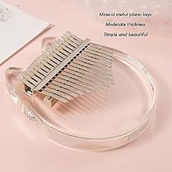 KDOQ Kalimba Piano à Pouce Portable Doigt Piano Doigt Pouce Piano Mini Piano à Pouce Style Mignon Kalimba Cadeau, 17… - Les Beatles, Paul McCartney, John Lennon, RIngo Starr, George Harrison KDOQ Kalimba Piano à Pouce Portable Doigt Piano Doigt Pouce Piano Mini Piano à Pouce Style Mignon Kalimba Cadeau, 17… – Image 3