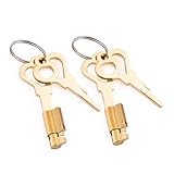 FYJENNICC Replace Love Key New Upgrade Locking Mechanism and MagicLocker Key 2 Pack (Gold)