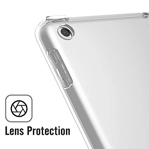 Hborna Clear Case For Ipad 10.2" 9Th Generation 2021 / Ipad 8Th Generation 2020/ 7Th Generation Ipad 10.2" 2019, Slim Soft Lightweight Tpu Back Cover For Ipad 9/8/7 10.2 Inch #TOP5