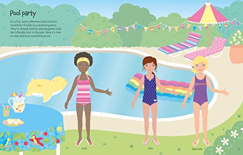 Sticker Dolly Dressing Parties