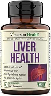 Liver Cleanse Detox & Repair - Milk Thistle Herbal Blend Support Supplement with Artichoke Extract, Turmeric, Ginger, Alfalfa, Beetroot, Dandelion, Chicory Root Choline & Celery Seed and more. 60 Caps