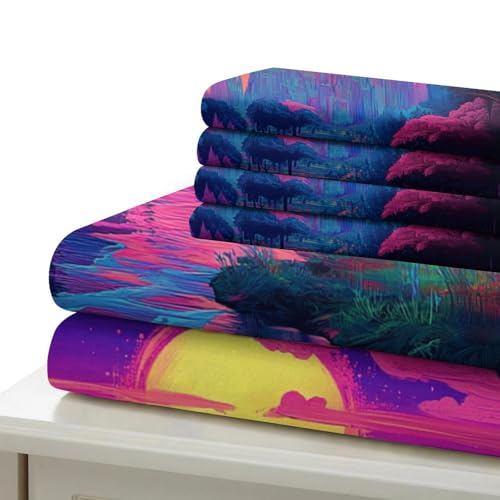 Housse de couette 3D hypoallergénique et légère en microfibre douce - 7