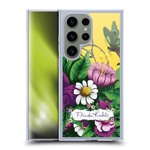 Coque S24 Ultra MagSafe Frida Kahlo au quotidien, style floral et protection gel antichoc