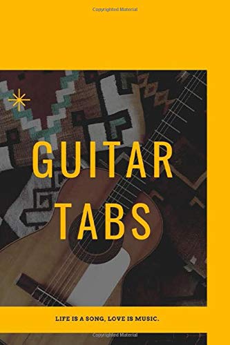 GUITAR LABS NOTE BOOK: GUITAR TABS 60 Sheets