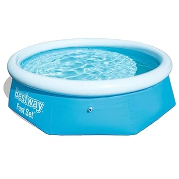 Bestway 57265 Piscina Fuori Terra Fast Set Da 244 X 66 Cm, Multicolore