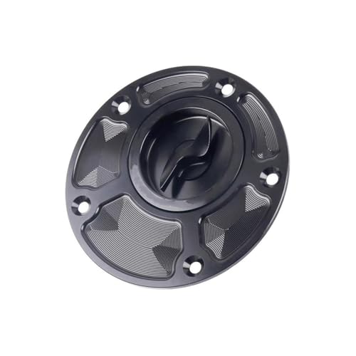 Bouchon de réservoir Ducati Monster en aluminium usiné noir sans clé