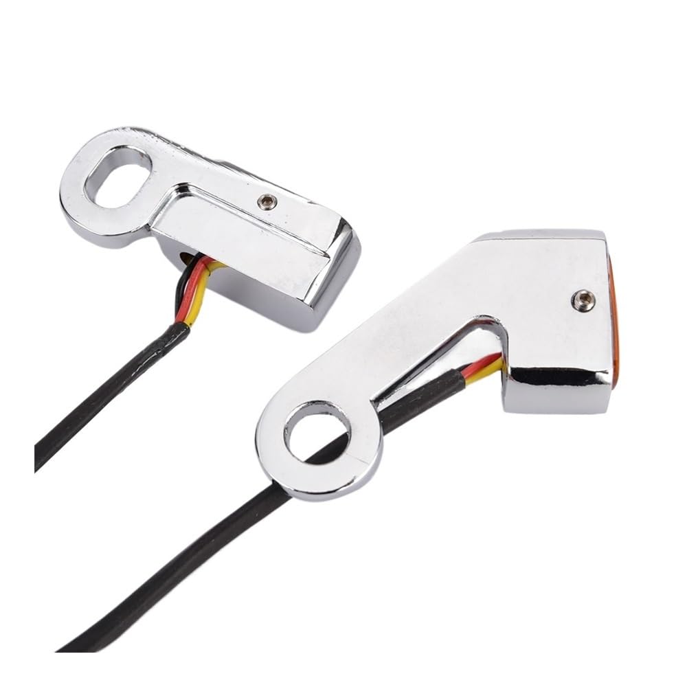Clignotant de Moto Mini Clignotants pour Motos, 2 Pièces, Feux De Course, Clignotants De Guidon, Lampes pour Ha&rley Davidson pour Touring