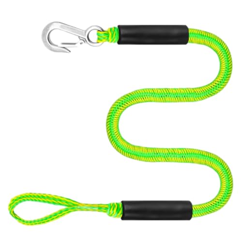 Corde d'amarrage flottante élastique anti-choc de 1,2m à 1,5m pour protéger votre coque de bateau