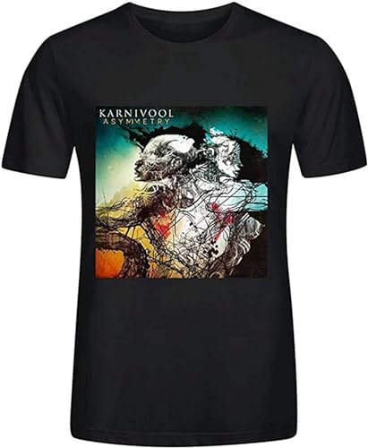 Photo de Jacklin Mayfield Karnivool Asymmetry Men T-Shirt Tee Black XL