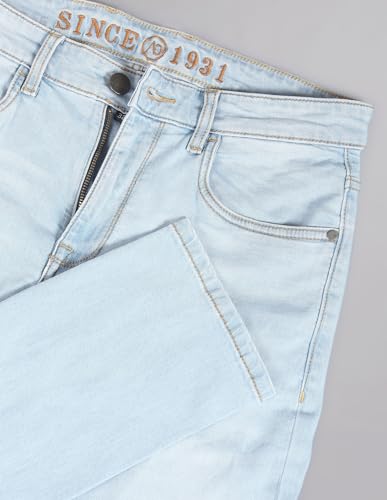 Image of Arvind AD Blue Skinny Fit Jeans